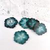 2026 Latest Models DIY Flower Shape Coaster Silicone Mold for Epoxy Resin DIY Handmade Craft Fruit Dish Molds Clay Plaster Mould