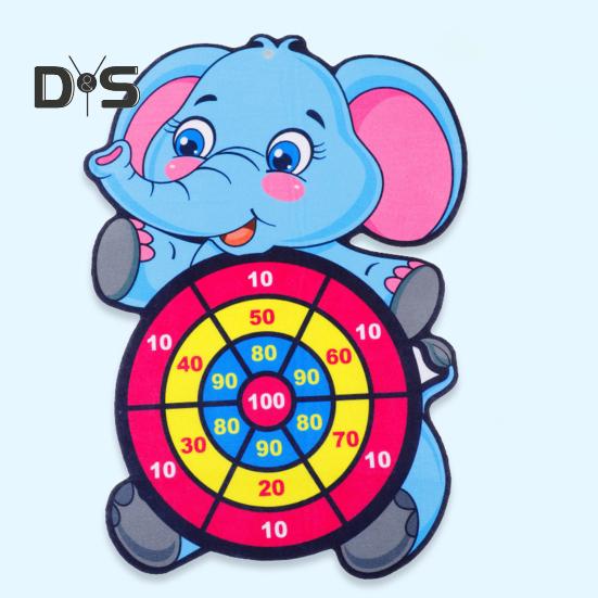 Доска для дартса с животными для детей, безопасный липкий мяч для игр в помещении и на открытом воздухе, игра на координацию и концентрацию, семейная вечеринка, игрушка в подарок