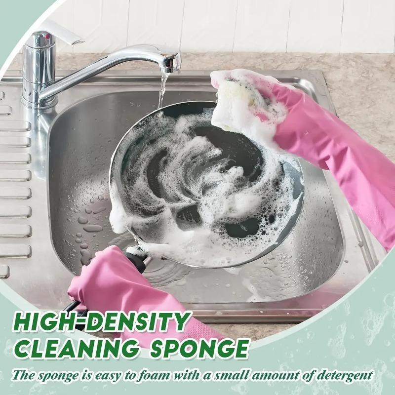 Высокоабсорбирующие чистящие губки для мытья посуды Magic Clean Pot, губка для пятен ржавчины, щетка для кухни, очиститель от жира, бытовые инструменты