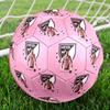 Messi's Celebration Pose Size 5 Soccer Ball Machine-Stitched Indoor/Outdoor Training and Matches Perfect Commemorative Gift for Soccer Lovers