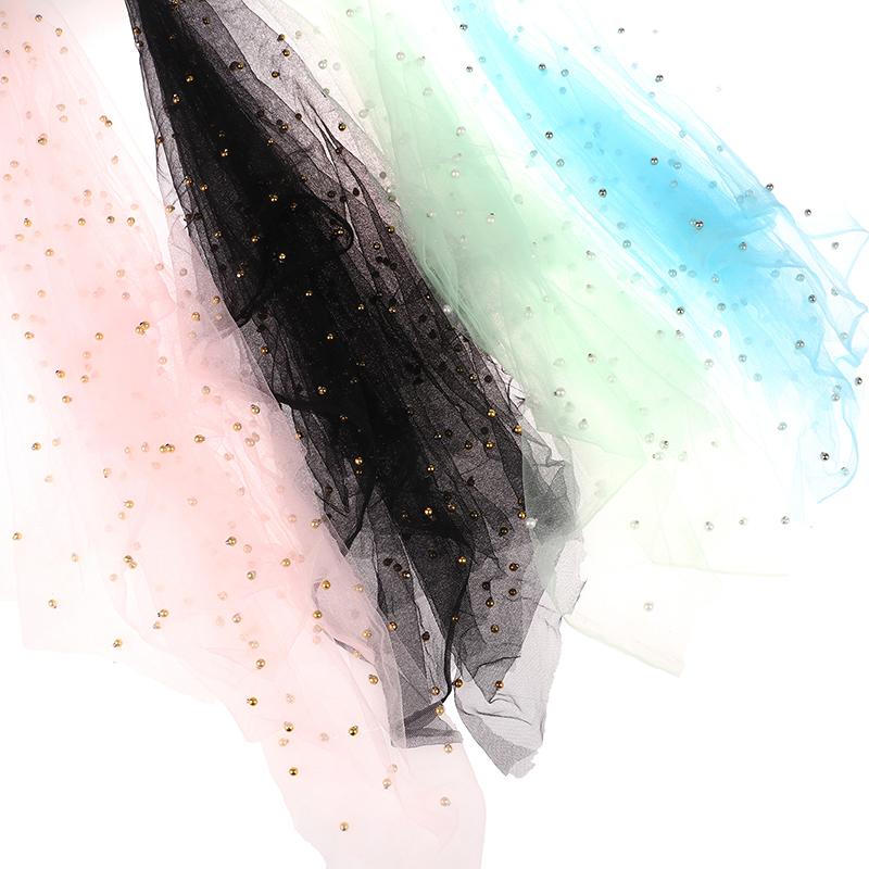 Реквизит для фотосъемки ногтей Марля с жемчугом Фотофон Тюлевые изделия Фотография Задники Декоративные материалы