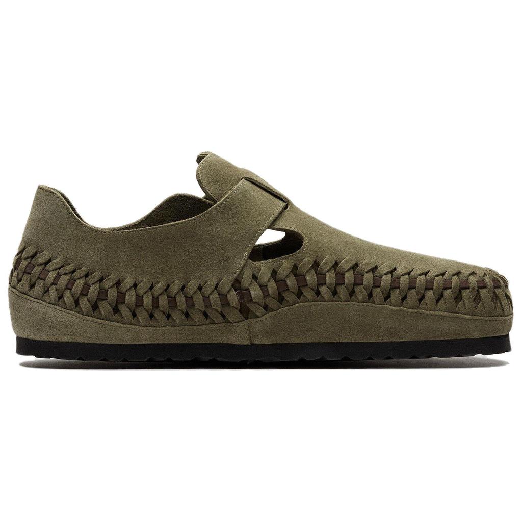Birkenstock Kith x Birkenstock London Плетеные 'Olive Night' 1029976