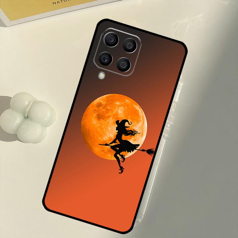 Чехол 'Лунная Ведьма Ужасы' для Samsung Galaxy M33 M13 M14 M12 M32 M52 M31 M55 M15 M11 M21 M35 M53 M34 M54 M06 M16