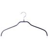 MAWA Silhouette 4110-Piece Hanger Set, Dark Blue, Slim, Space-Saving, Non-Slip Coating, Durable Metal Hangers, Ideal for Shirts, Blouses, and Jackets,