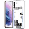Чехол-сумка World Travel Ticket Seoul New York для Samsung Galaxy S24 S23 S22 S20 S21 FE Ultra S24 S23 S10 S10E S9 S8 Plus 5G