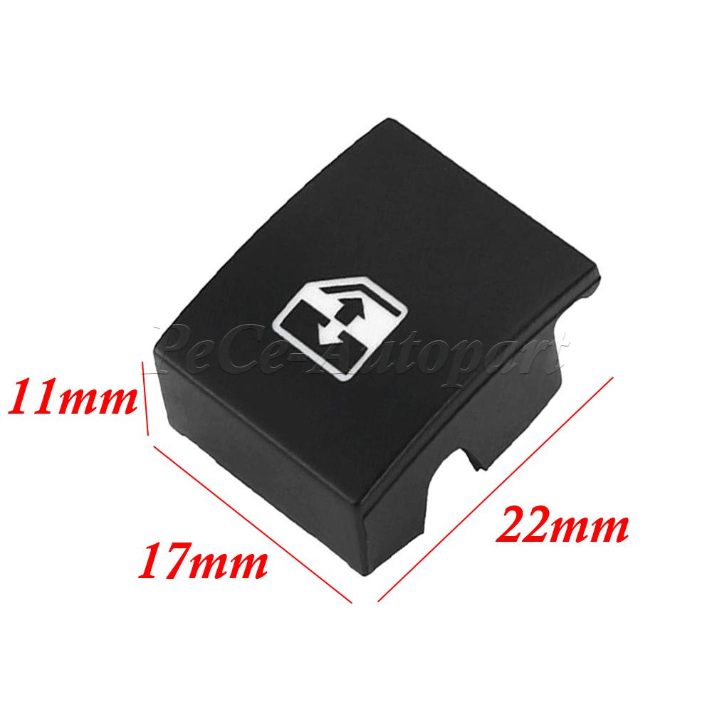 1/2 Pcs Electric Window Switch Button Cover 13228881 6240452 for Vauxhall Opel Astra Mk5 H 04-10 Zafira B 05-11/Tigra B 04-09