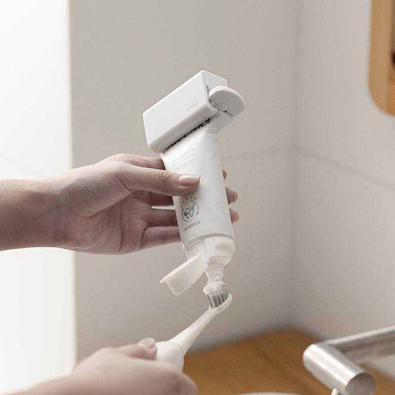 Выжималка зубной пасты Привлекательность Ручной выжимной зубной пасты Зажим для зубной пасты Аксессуары для ванной комнаты Настенный Экономия труда