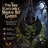 Hanging Bat Planter for Halloween Plant Pot, Gothic Resin Planter, Style Container Trailing Vines, Artificial Plants, Indoor Outdoor Decor Cute Shaped