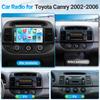 Автомагнитола для Toyota Camry 2002-2006, Автомобильная стереосистема на Android с CarPlay, Android Auto, 9-дюймовый сенсорный IPS-экран, GPS, Bluetooth, WiFi,