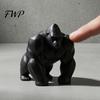 Sophisticated Space Styling 3D Printed Gorilla Sculpture Ornament Minimalist Modern Art Figurine with Multi-scenario Ornaments Detailed Texture