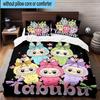 3PCS Bunny Costume Adventure 3pcs Bedding,Including 3PCS Duvet Cover And 2pcs Pillowcases Perfect for Christmas,Ideal for Bedroom, Dormitory