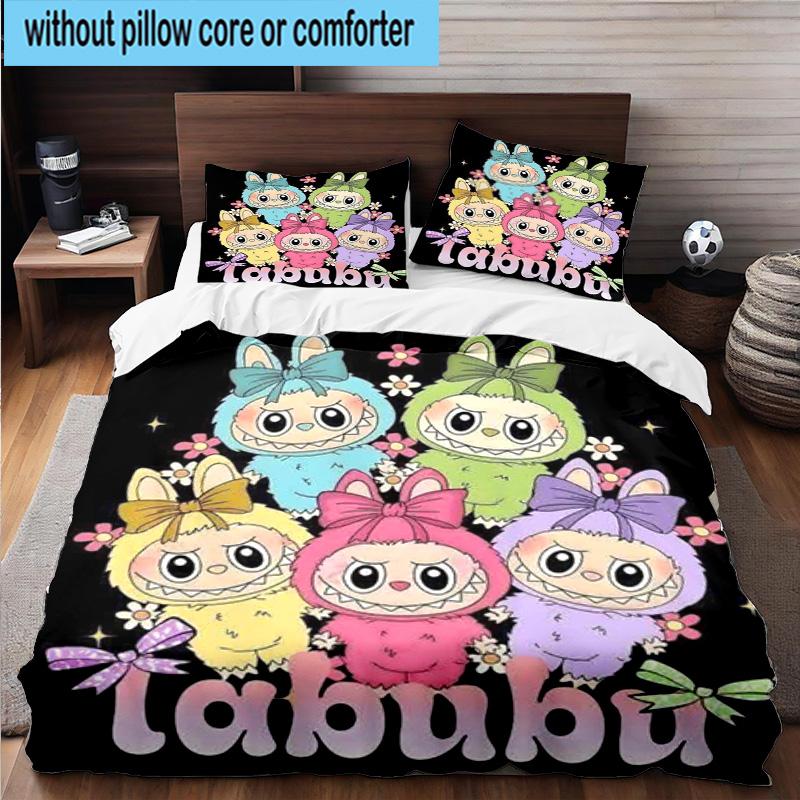 3PCS Bunny Costume Adventure 3pcs Bedding,Including 3PCS Duvet Cover And 2pcs Pillowcases Perfect for Christmas,Ideal for Bedroom, Dormitory