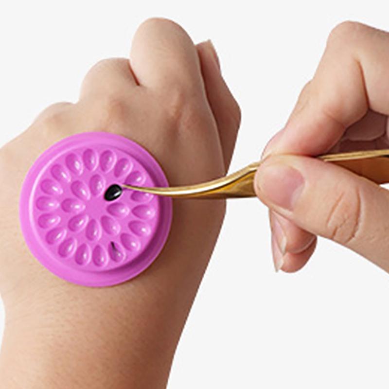 20 шт. держатель для клея для накладных ресниц пластиковый держатель для клея для ресниц поддон для наращивания ресниц подложки инструмент для наращивания ресниц салон