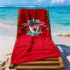 Liverpool Football Club Beach Towel Quickdry Soft Microfiber Comfortable Lightweight