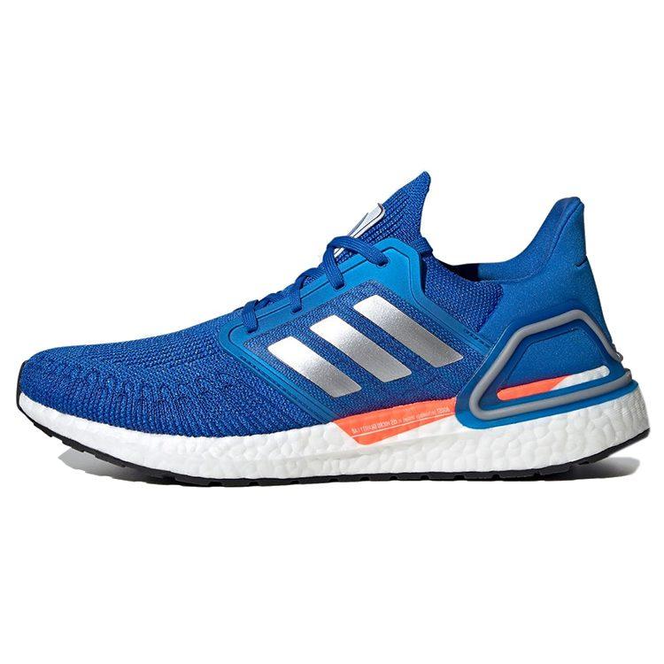 adidas X NASA Ultraboost 20 Тканевые Нескользящие, Износостойкие, Дышащие Низкие Беговые Кроссовки Мужские Синие FX7978