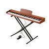 Yumcute Digital Piano, 88 Keys, Wooden, with Stand, Japanese Language, MIDI Compatible, 380 Voices, DREAM Sound Source, Transposition, Perfect for Beg
