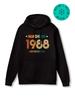 Hoodie Year of Birth Vintage 1988 Limited Edition