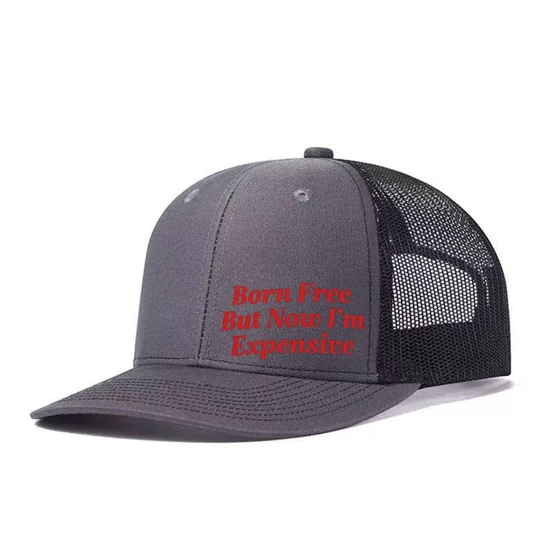Born Free Дорогая Бейсболка с принтом, регулируемая, Snapback, Папина кепка, Дышащая, Сетчатая кепка-тракер, Для гольфа, рыбалки, на открытом воздухе, Кепка от солнца