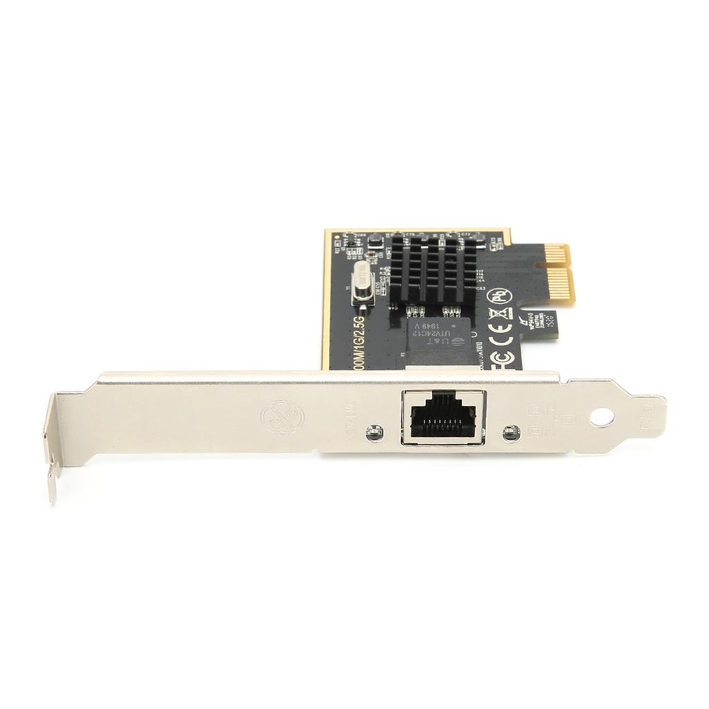 Сетевая карта Аксессуар для настольного компьютера Проводной порт PCIE к Gigabit 2.5G 2500M для полудуплексной связи
