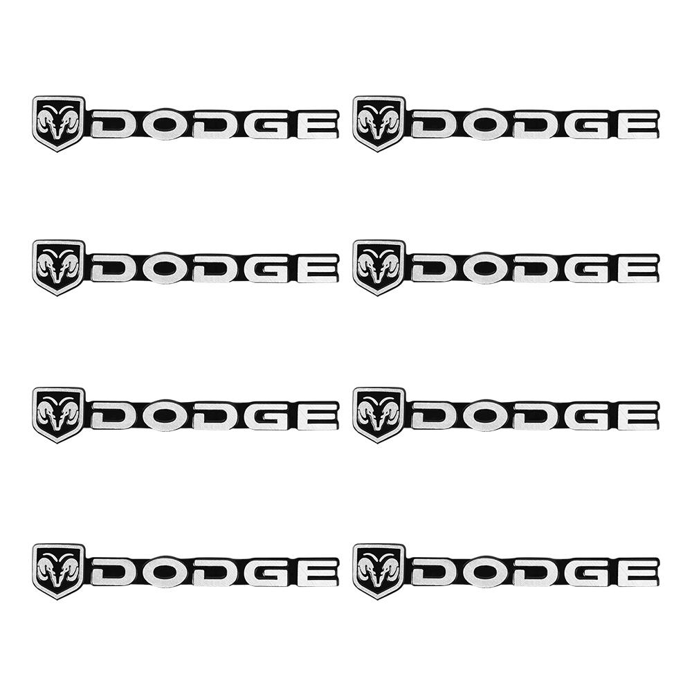 2/4Pcs Car Speaker hoto Sticker Auto Decals Interior Decoration For Dodge Durango Caliber Dakota Neon SXT Nitro Ram Dart Colt