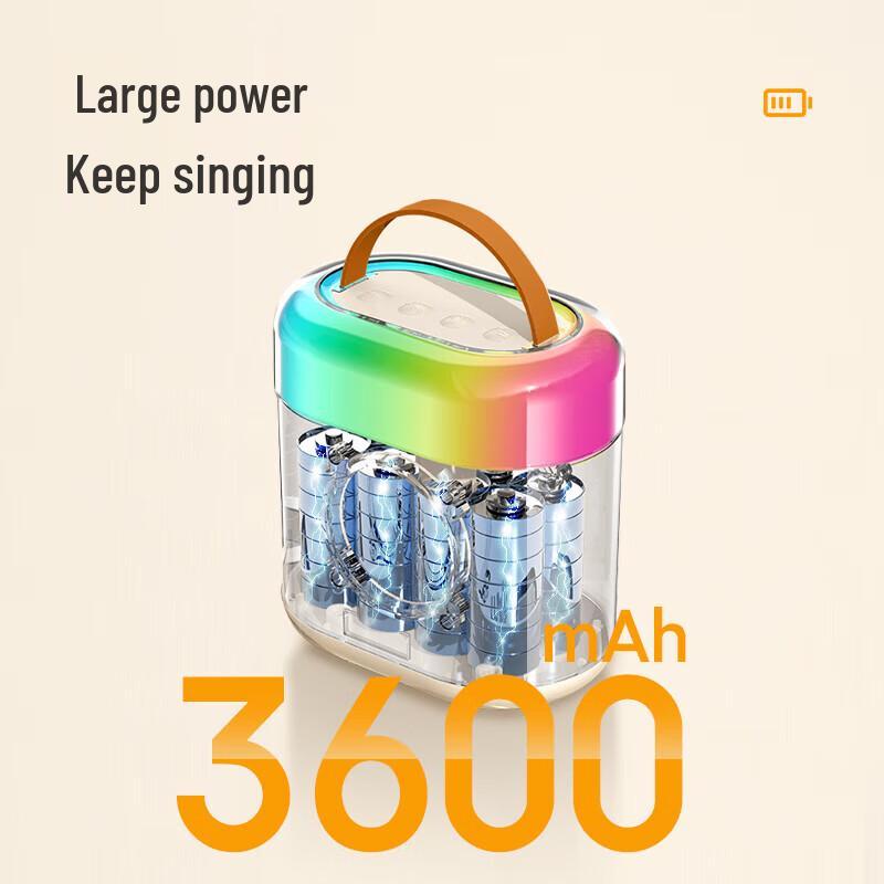 Newsmy MC72 Wireless Bluetooth Karaoke Microphone and Speaker