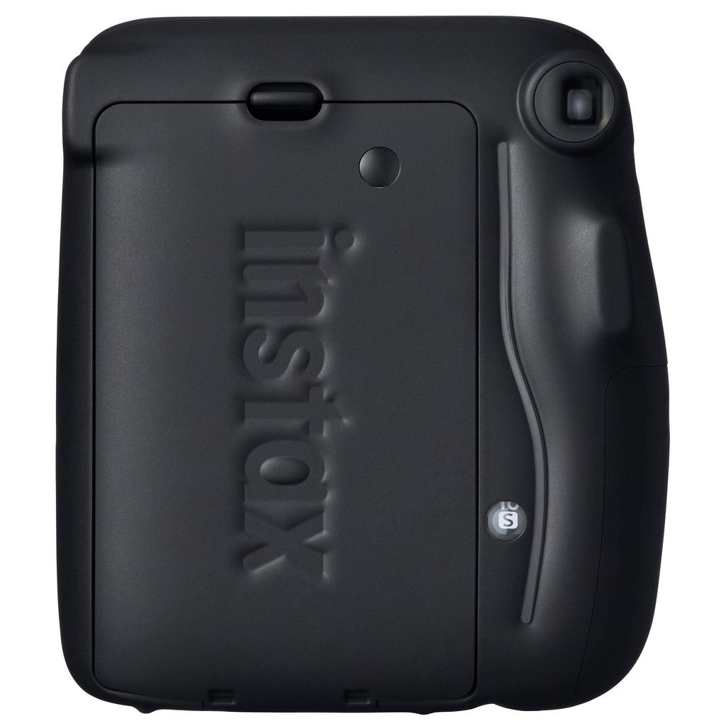 Мгновенная камера instax mini 11, угольно-серый. Встроенная вспышка и селфи-объектив. Пленка продается отдельно.