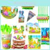 Vibrant Dinosaur Volcano Party Supplies To Enhance Your Childs Birthday Celebration