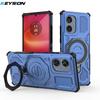 KEYSION Противоударный магнитный чехол для Motorola Edge 50 Fusion 5G с подставкой-кольцом для живого просмотра в вертикальном положении, чехол для телефона для MOTO Edge 50 Fusion 5G