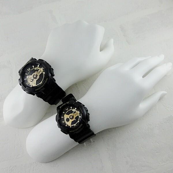 CASIO x Pair Watches Watch in bulk for Coming of and Entrance G-SHOCK BABY-G GA-110GB-1AJFBA-110-1AJF (Sold Age, Graduation, Ceremony)