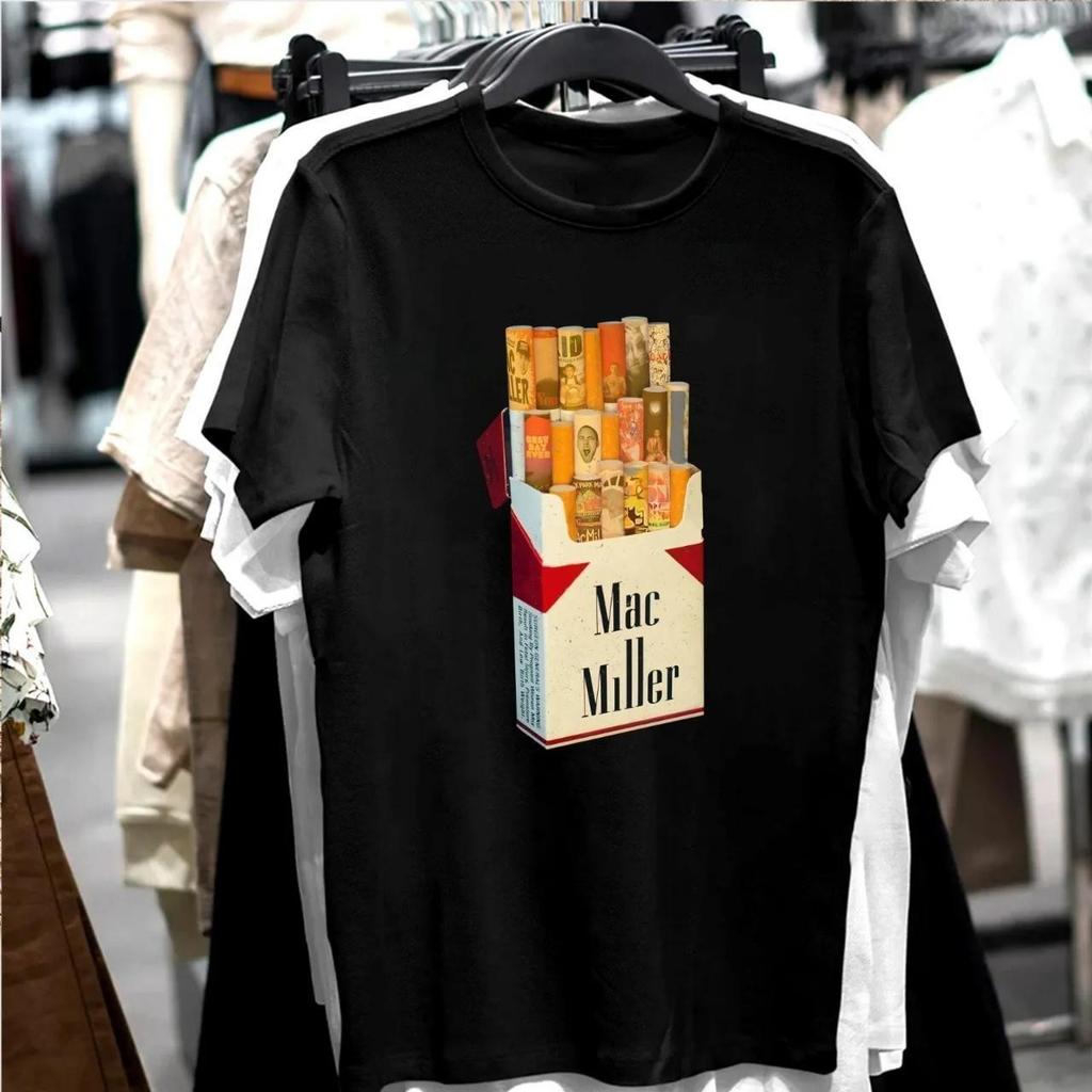 MAC MILLER Упаковка сигарет Унисекс Футболка S-5XL