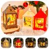 Christmas Led Electronic Candle Light Creative Decorative Night Light For Photography Props Plastic Glass Material