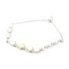 [I2620] - Silver Bracelet 'Goddess Opal' Silver White (rhodium-plated) - 5 Mm