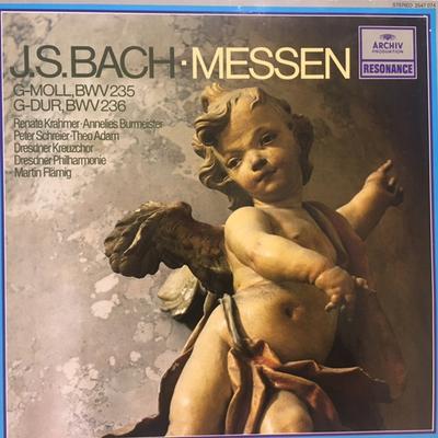 LP Пластинка J.S.. БАХ РЕНАТА КРАХМЕР АННЕЛИ Месса соль минор БвВ 235 Месса соль мажор 2547074 АРХИВ ПРОДУКТЫ Германия Классическая Б/У
