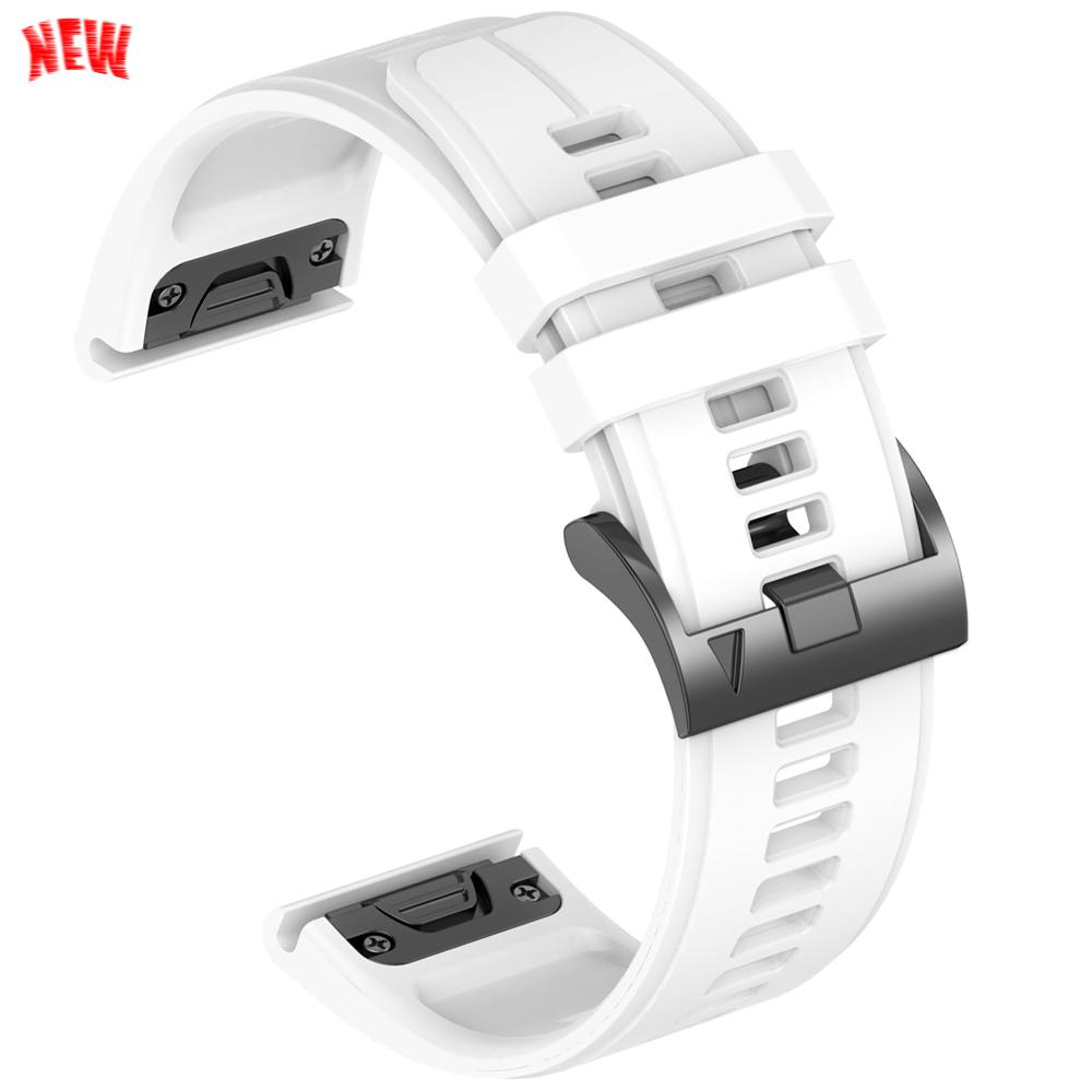 22 мм 26 мм Силиконовый спортивный ремешок QuickFit для Garmin Epix PRO instinct 3 Quatix/DELTA/TACTIX/Fenix 6XPro 7 E 8pro 5XPlus Браслет