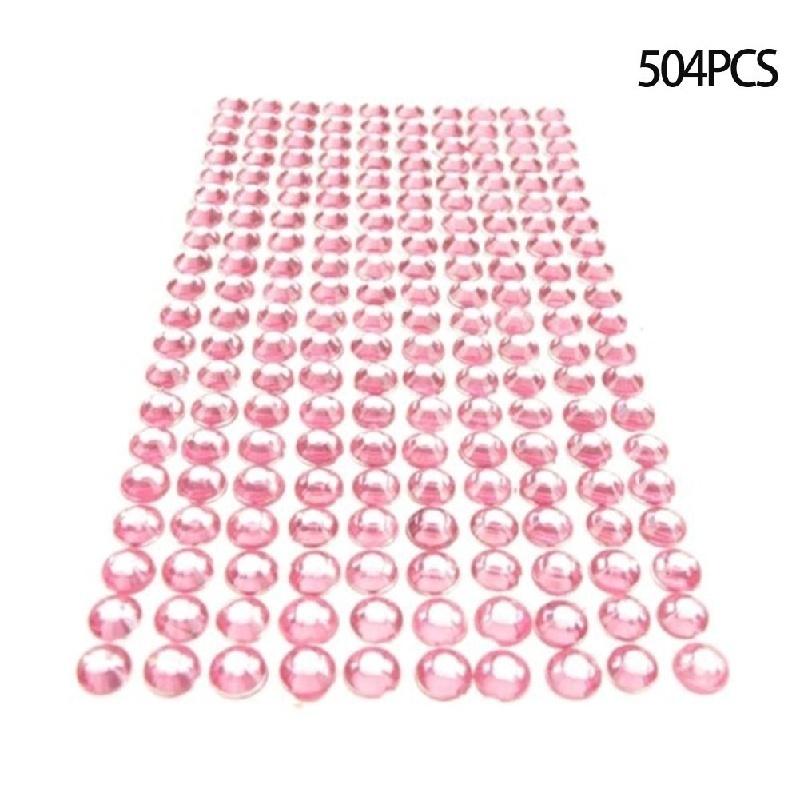 Art Diamond Self Adhesive Stickers Beauty S Rhinestones Car Decor Decal Styling Accessories