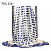 High-quality Luxurious Silk Scarves Headband Scarfs Neck Scarf For Women Chain Silk Scarf Women's Decorative Shawl
