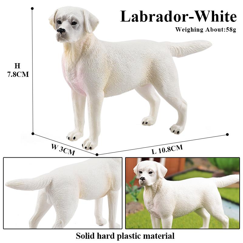 Oenux Новые фигурки домашних животных, собак с фермы, Ротвейлер, Колли, Хаски, Бульдог, Шнауцер, Модель, Фигурки, Симпатичное украшение для дома, Детская игрушка