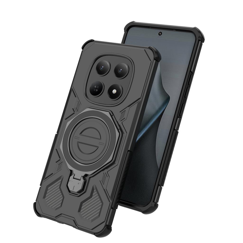 Ударопрочный чехол-броня с магнитным кольцом для Xiaomi Redmi Note 15 Pro 5G Note14 Note15 Note 14 Pro Plus 4G Чехлы для мобильных телефонов Funda