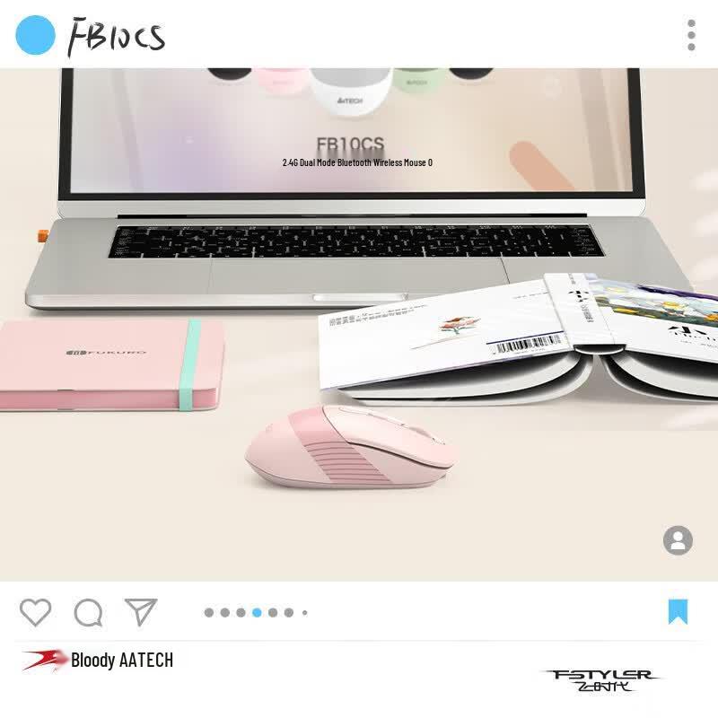 Беспроводная многорежимная мышь A4TECH FB10CS
