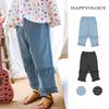 Happyology Girls' British Style Lightweight Casual Pants
