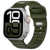 Светящийся в темноте спортивный силиконовый ремешок correas браслет для Apple Watch Ultra ремешок для iWatch 42мм 44мм 45мм 46мм 49мм Watch Series 11 10 9 8 7 6 5 SE3
