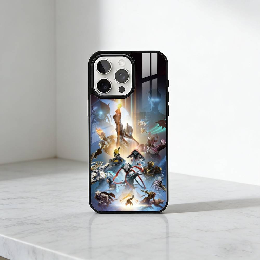 Крутой чехол для телефона с принтом игры Warframe (Меха) для iPhone 17, 16, 15, 14, 13 Plus, Pro Max, магнитный для Magsafe, беспроводной зарядки