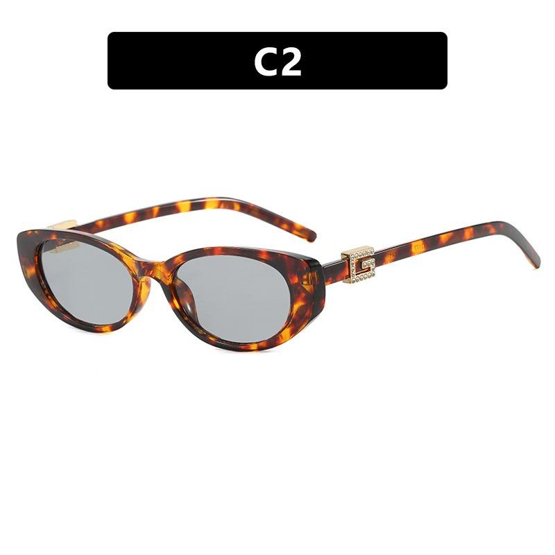 New Vintage Trend Cat Eye Sunglasses Women Men Small Frame Fashion Sun Glasses Travel Driving Shopping Male Female Glasses Uv400