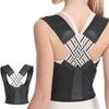 1 шт. Корректор осанки спины Дышащий пояс для коррекции осанки спины Регулируемая поддержка плеч и спины для женщин и мужчин