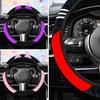 Мягкий меховой защитный чехол на руль, теплые автомобильные аксессуары, зимний автомобильный чехол на руль