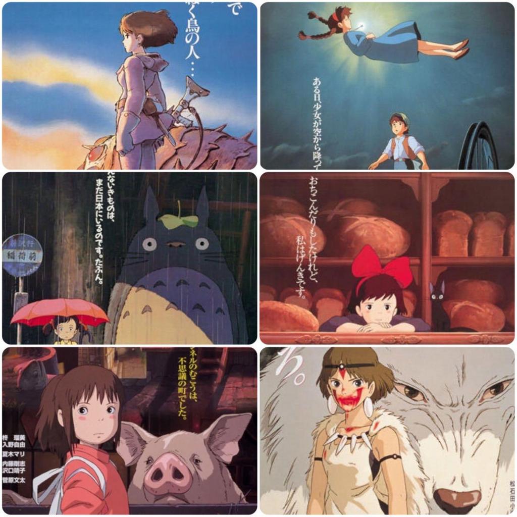 [Б/У] 6 бонусных DVD + кейс с просмотром фильма Ремастеризованная версия Studio Ghibli / Хаяо Миядзаки