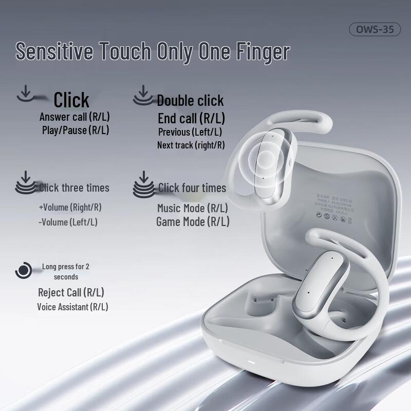 Newman OWS-35 Hi-Res Bluetooth-наушники с открытым дизайном