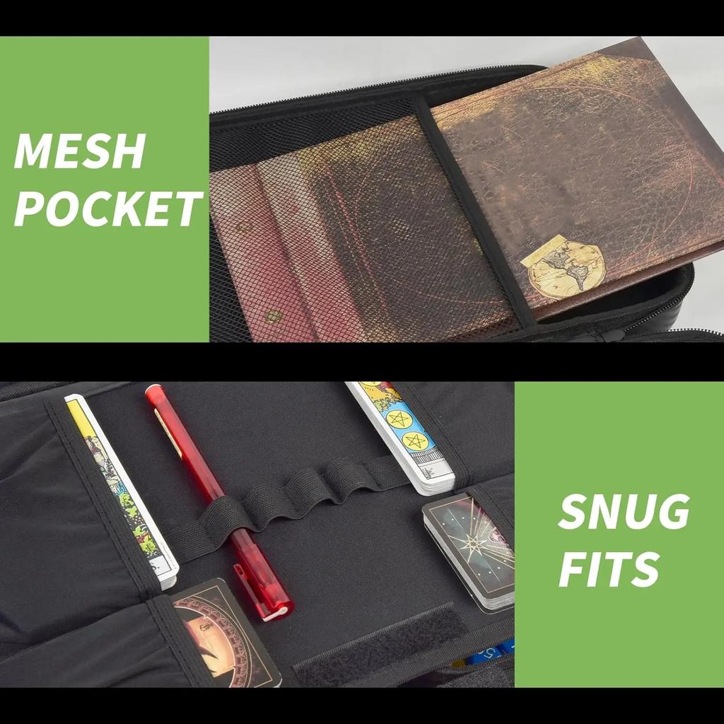 35+ Dice Case Box Tray, Storage Holder for DND Dice Set, for D&D Dungeons and Dragons 7-Die Polyhedral Dice, Organizer for RPG