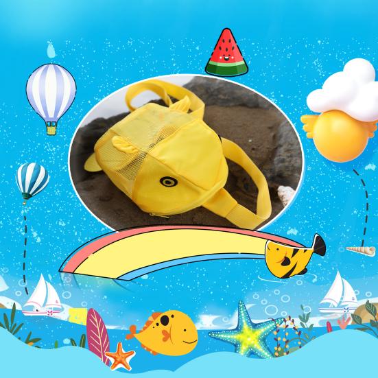 Цветная сетчатая пляжная сумка с регулируемыми плечевыми ремнями, застежка-молния, водонепроницаемая сумка из ракушек, сумка для хранения пляжных игрушек