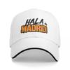 Бейсболки Snapback с принтом букв Hala Madrid, дышащие, повседневные, для мужчин и женщин, для улицы